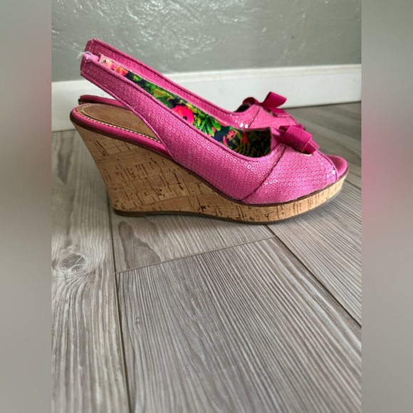 Sperry pink wedges size 8 - Picture 4 of 7
